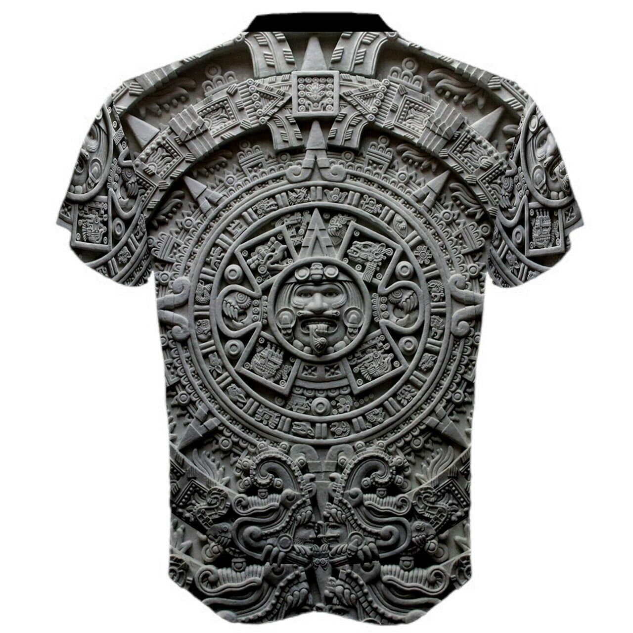 Calendar Sunstone Mexico Mayans T-shirt