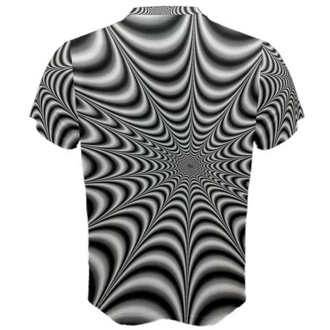 Psychedelic Trippy Optical Illusion T-shit