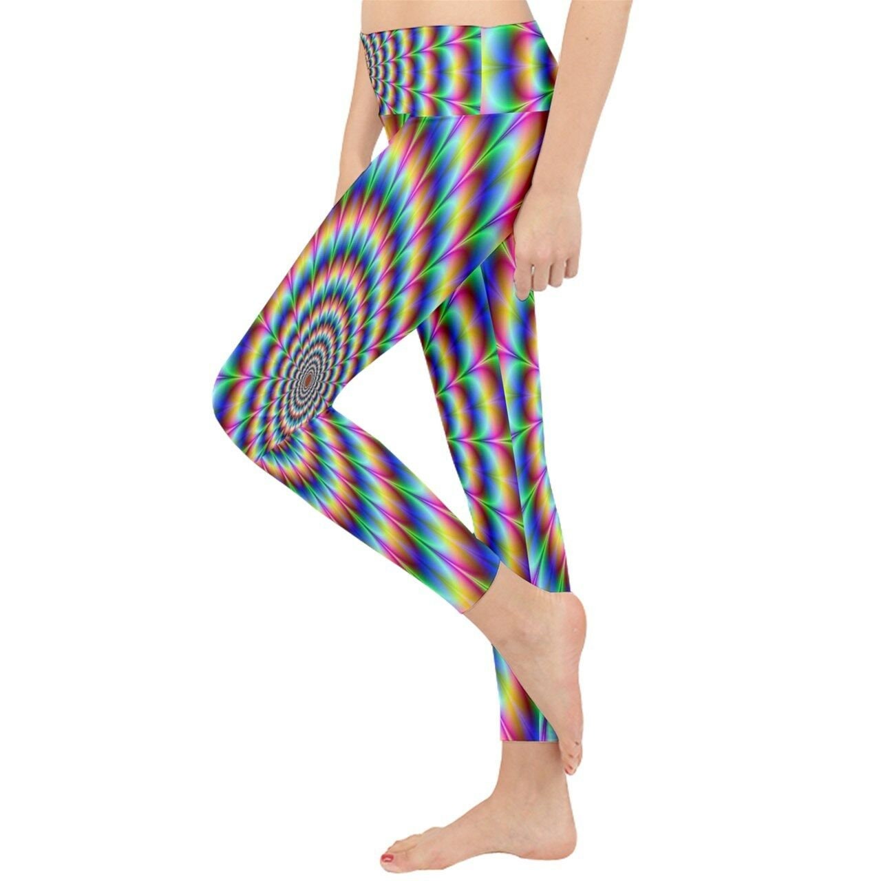 Optical Illusion Trippy Ladies Leggings