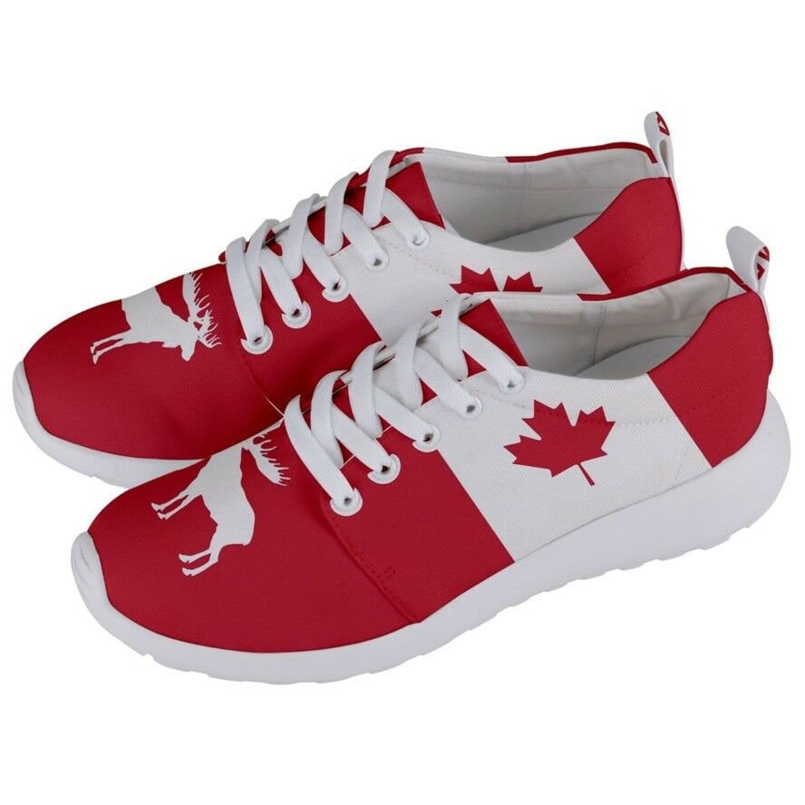 Unique Canadian Flag Shoes