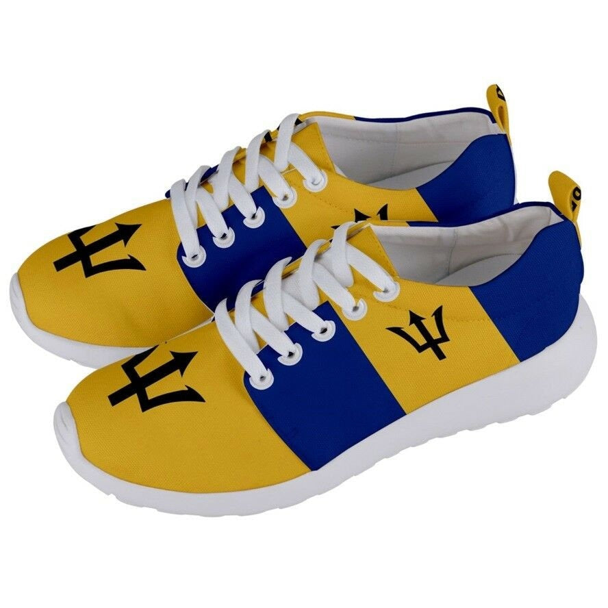 Unique Barbados Flag Shoes