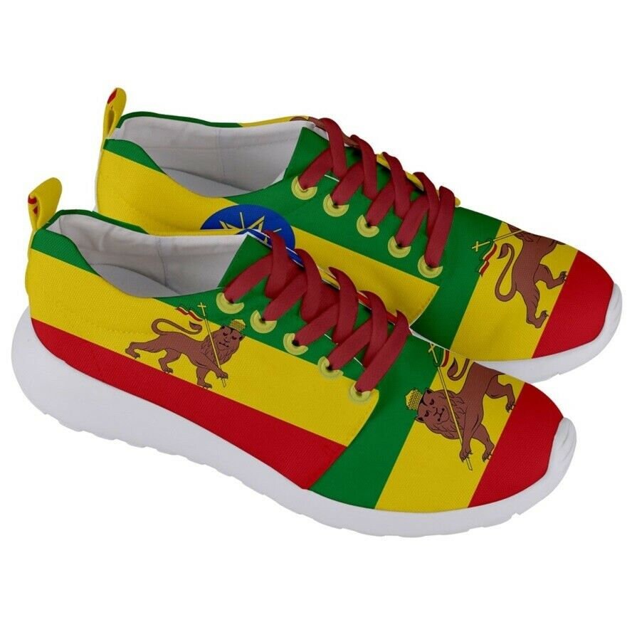 Unique Ethiopian Flag Shoes
