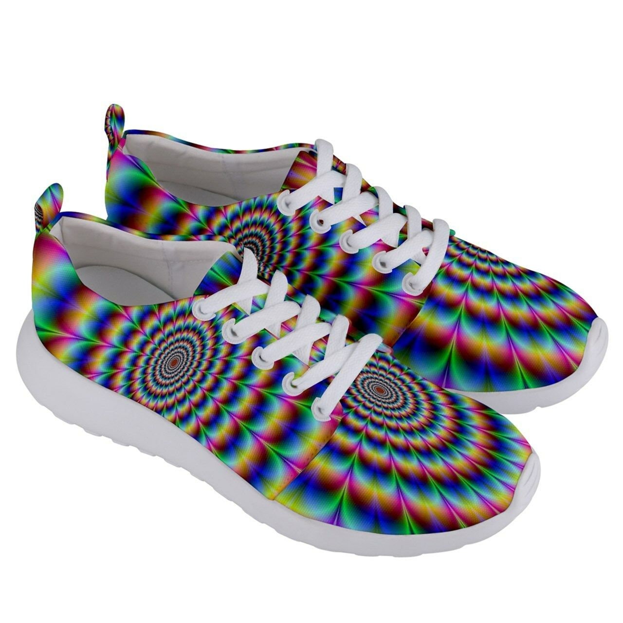 Eye Popping Psychedelic Optical illusion Shoes