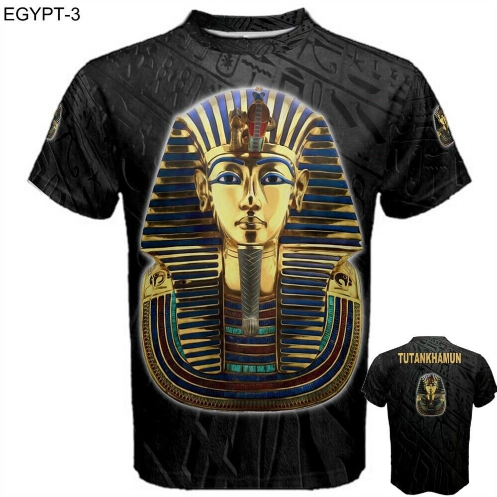 Egyptian Tutankhamun Tomb Hieroglyphs Many Styles T-shirt