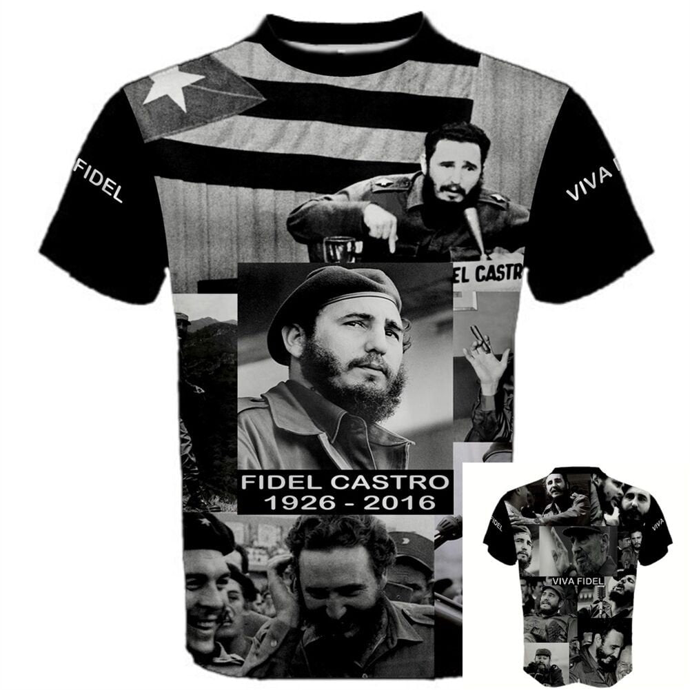 Fidel Castro Tribute Cuban T-shirt