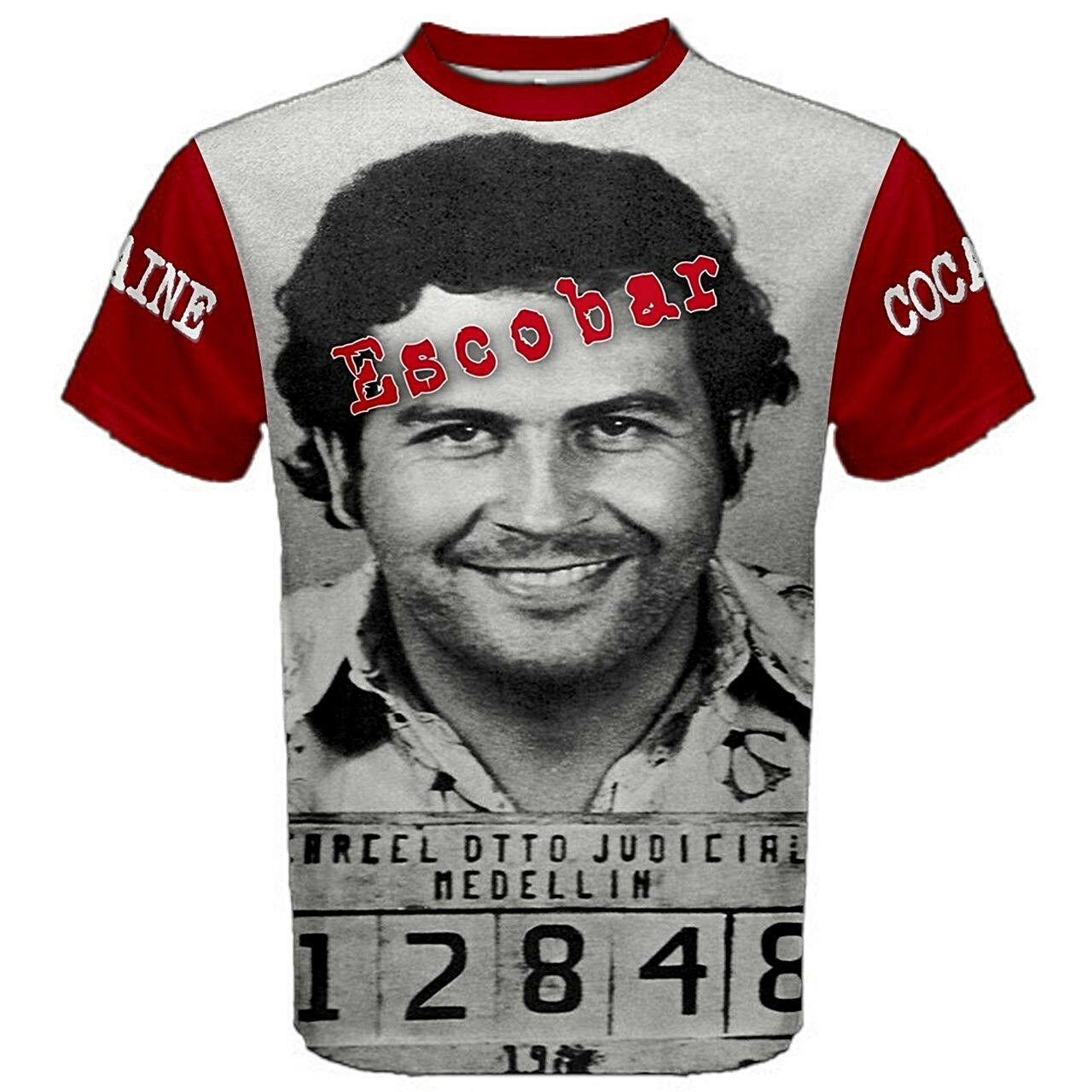 Pablo Escobar Drug lord Mugshot T-shirt