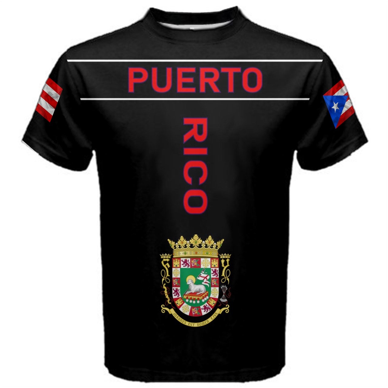 Puerto Rico Flag T-shirt Many Colors Available