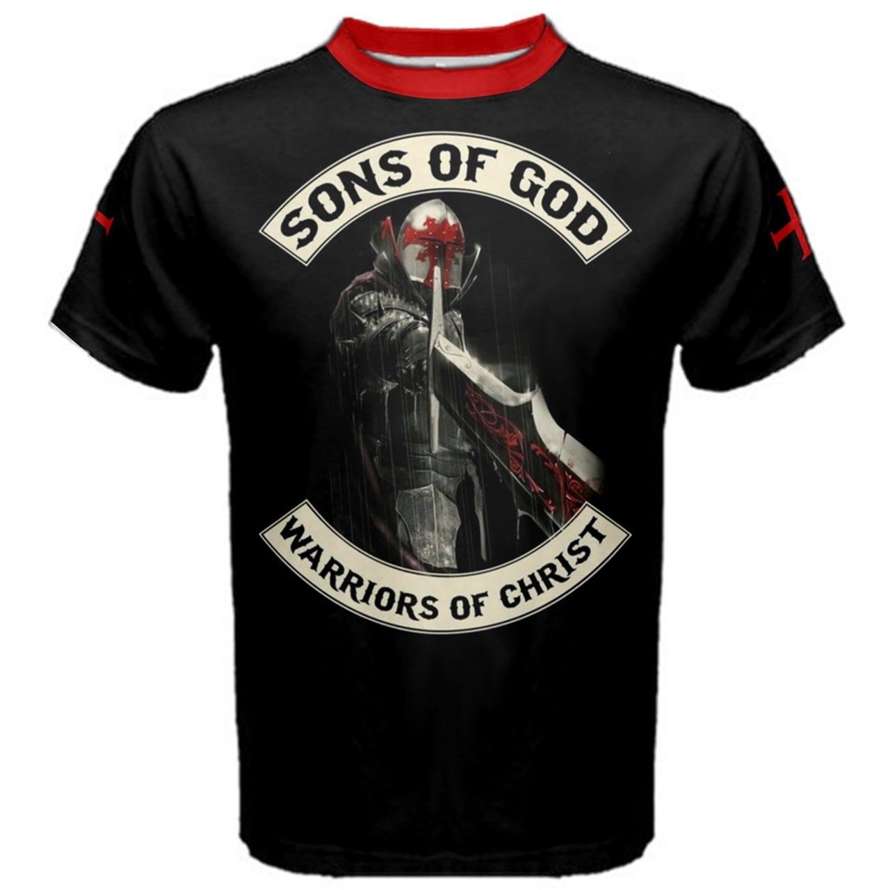 Temple Church Sons of God Warriors of Christ T-shirt