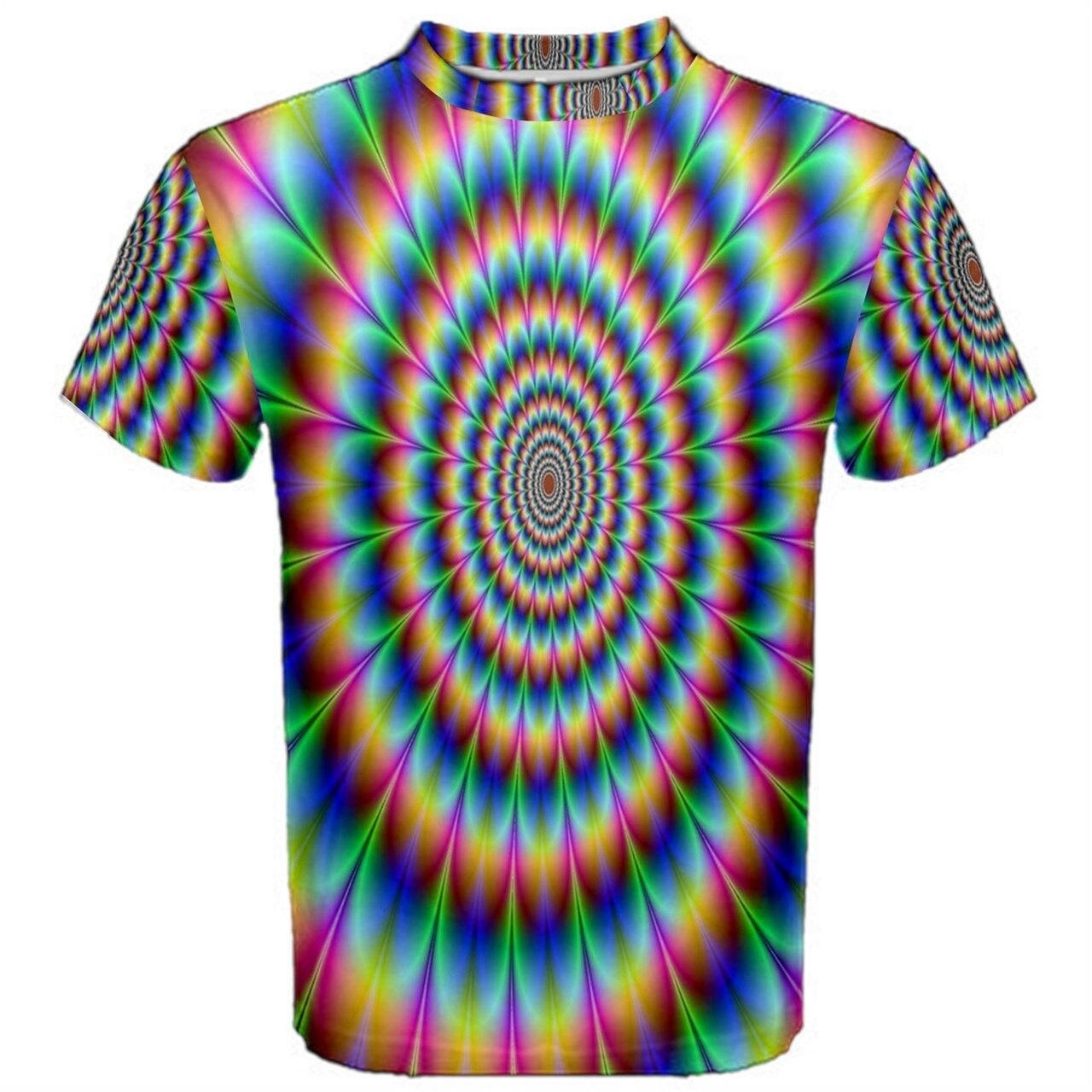 Psychedelic Trippy Optical Illusion T-shit