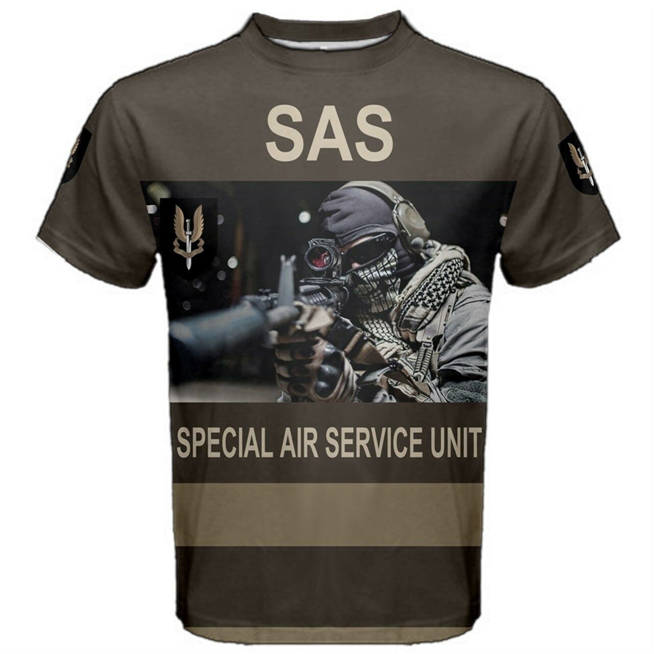 SAS British Special Air Service Army T-shirt