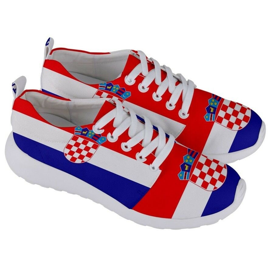 Unique Croatian Flag Shoes