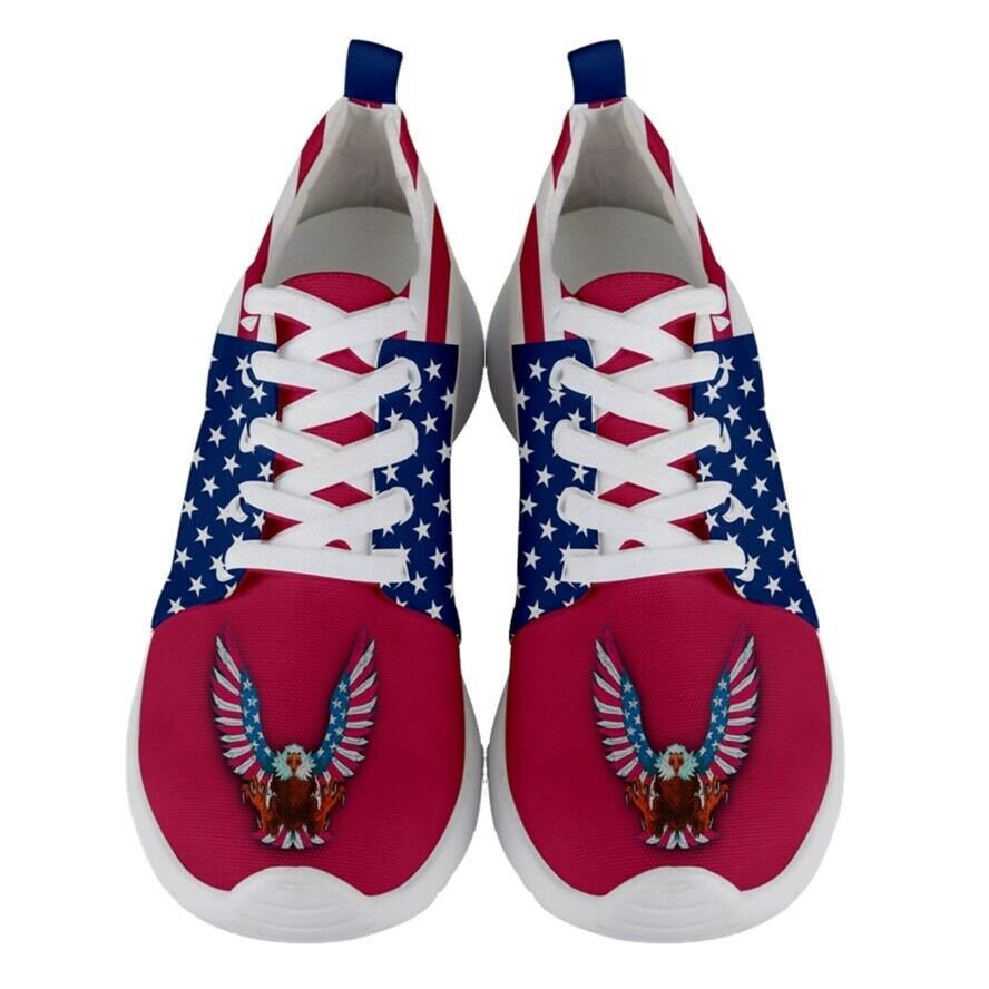 Unique American Flag Eagle Shoes
