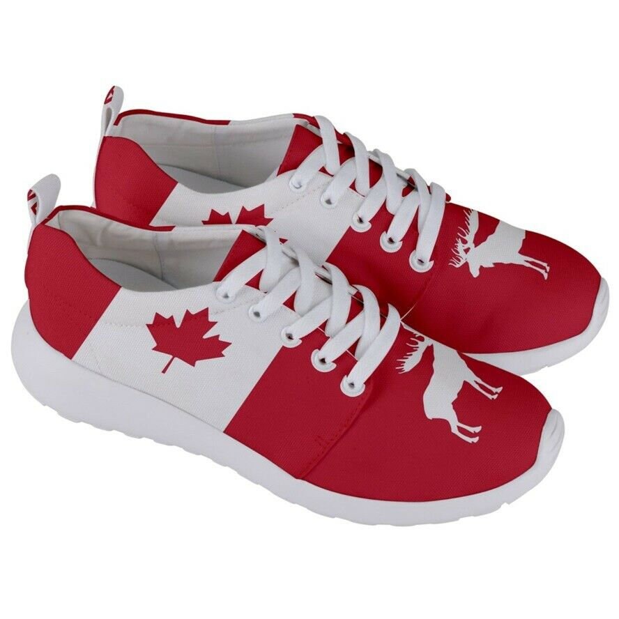 Unique Canadian Flag Shoes