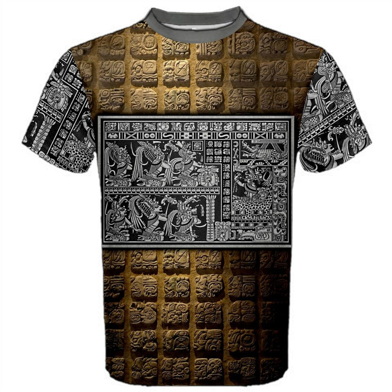 Mayan Ancient Hieroglyphs T-shirt