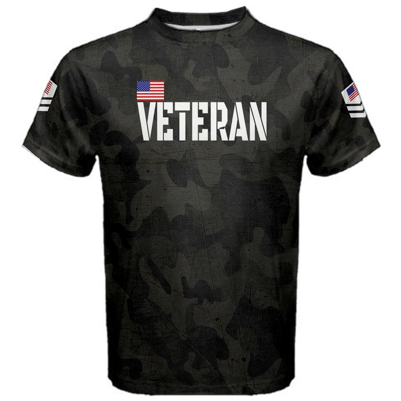 Military American Green Camouflage T-shirt