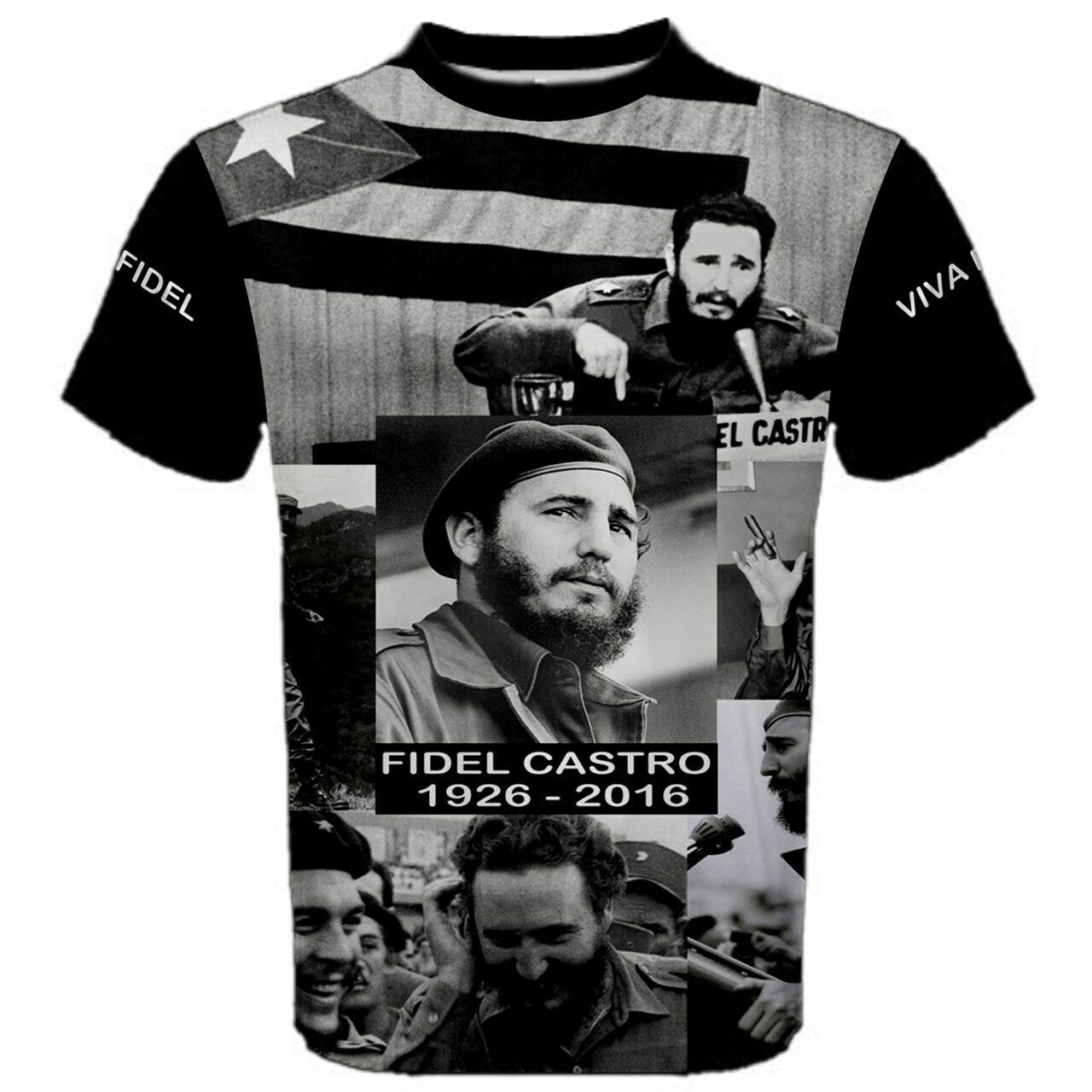 Fidel Castro Tribute Cuban T-shirt