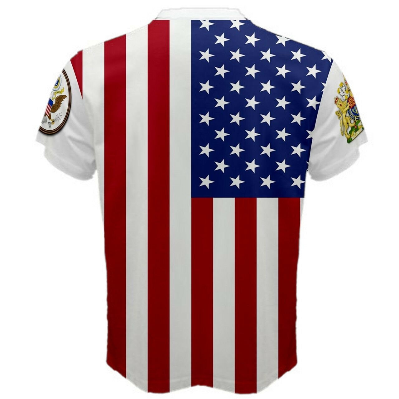 United Kingdom/United States Multi Flag T-shirt