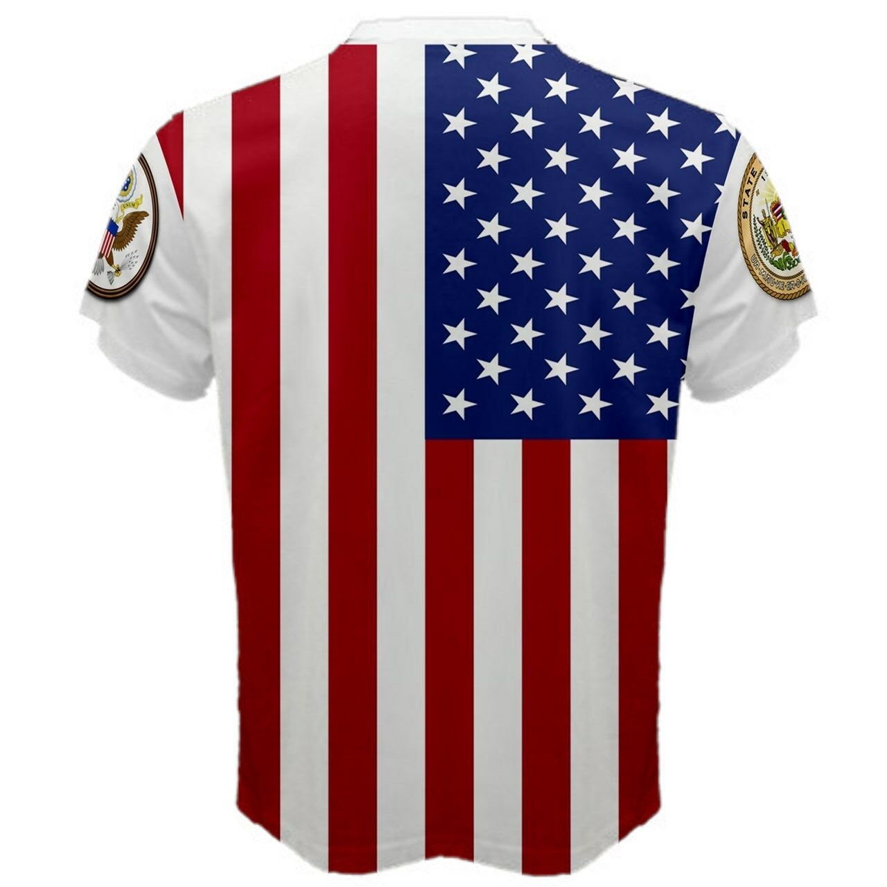 Hawaii/United States Multi Flag T-shirt