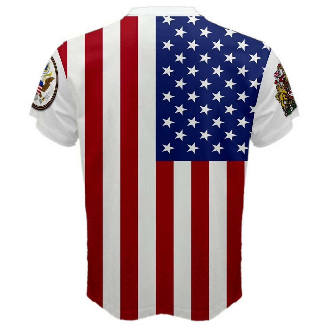 Canada/United States Multi Flag T-shirt