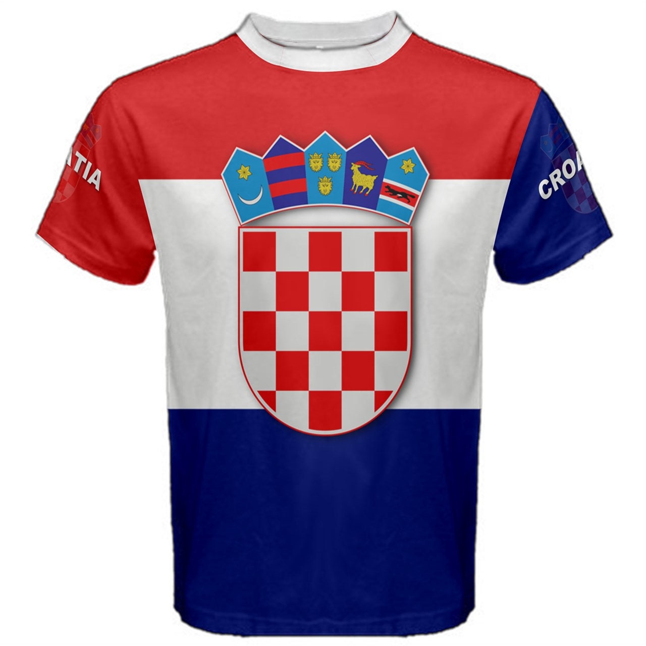 Croatia Croatian Coat of Arms National Flag T-shirt