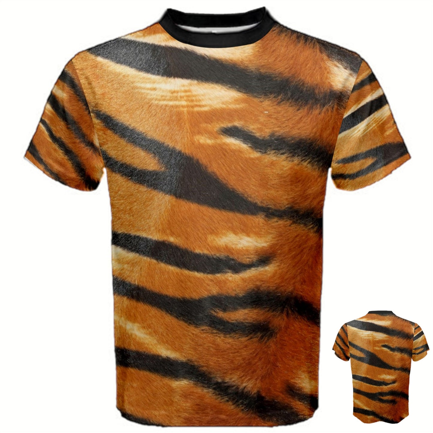 Tiger Stripe Skin Pattern T-shirt