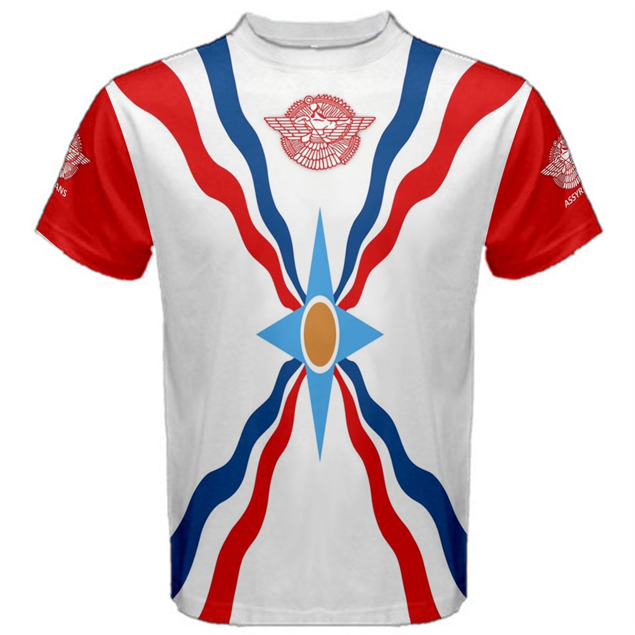 Assyria Aššur Assyrian Empire Flag T-shirt