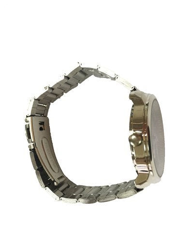 Jamaica Flag Stainless Steel Silver or Black Metal Mens Photo Watch