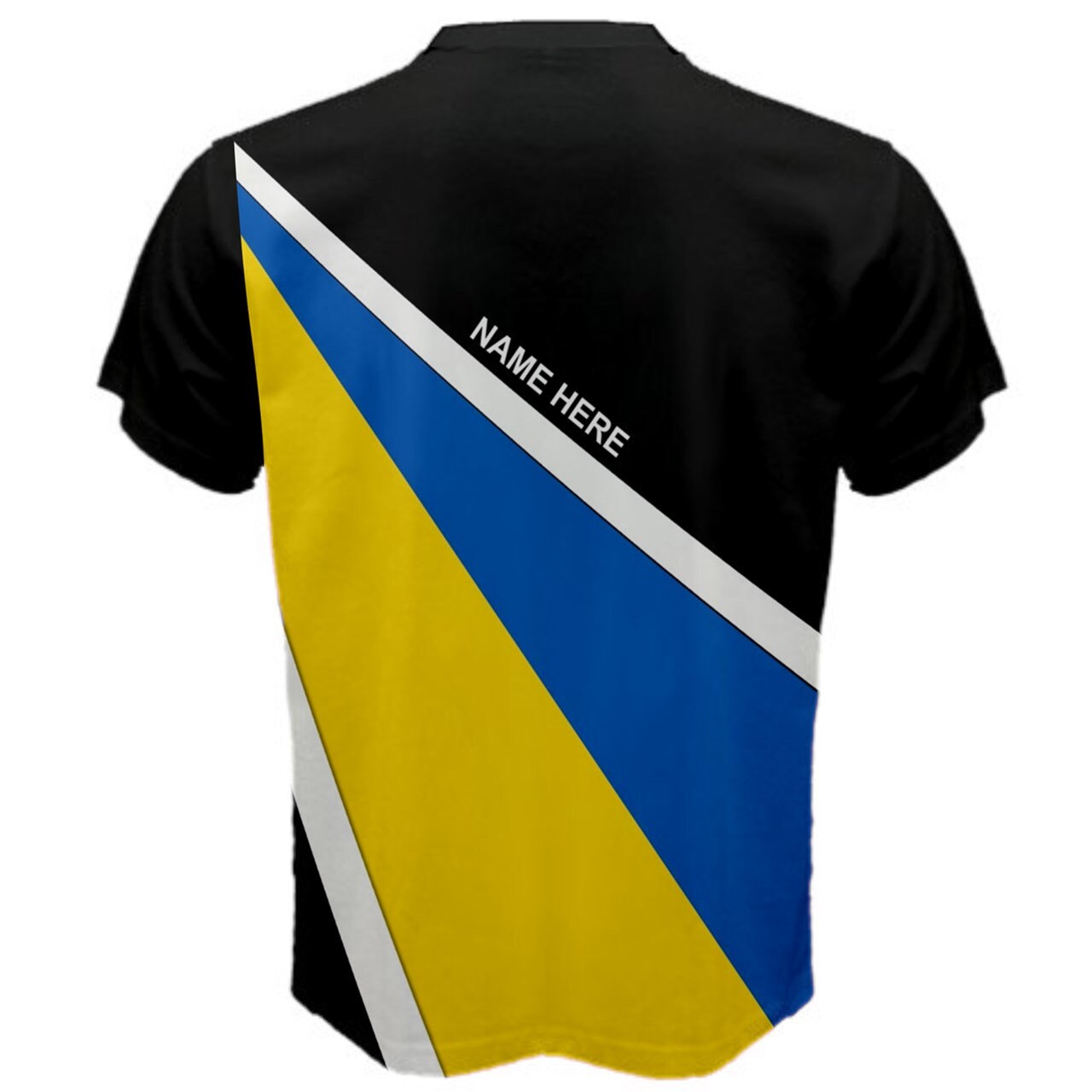 Custom Name Ukraine Coat of Arms Flag T-shirt