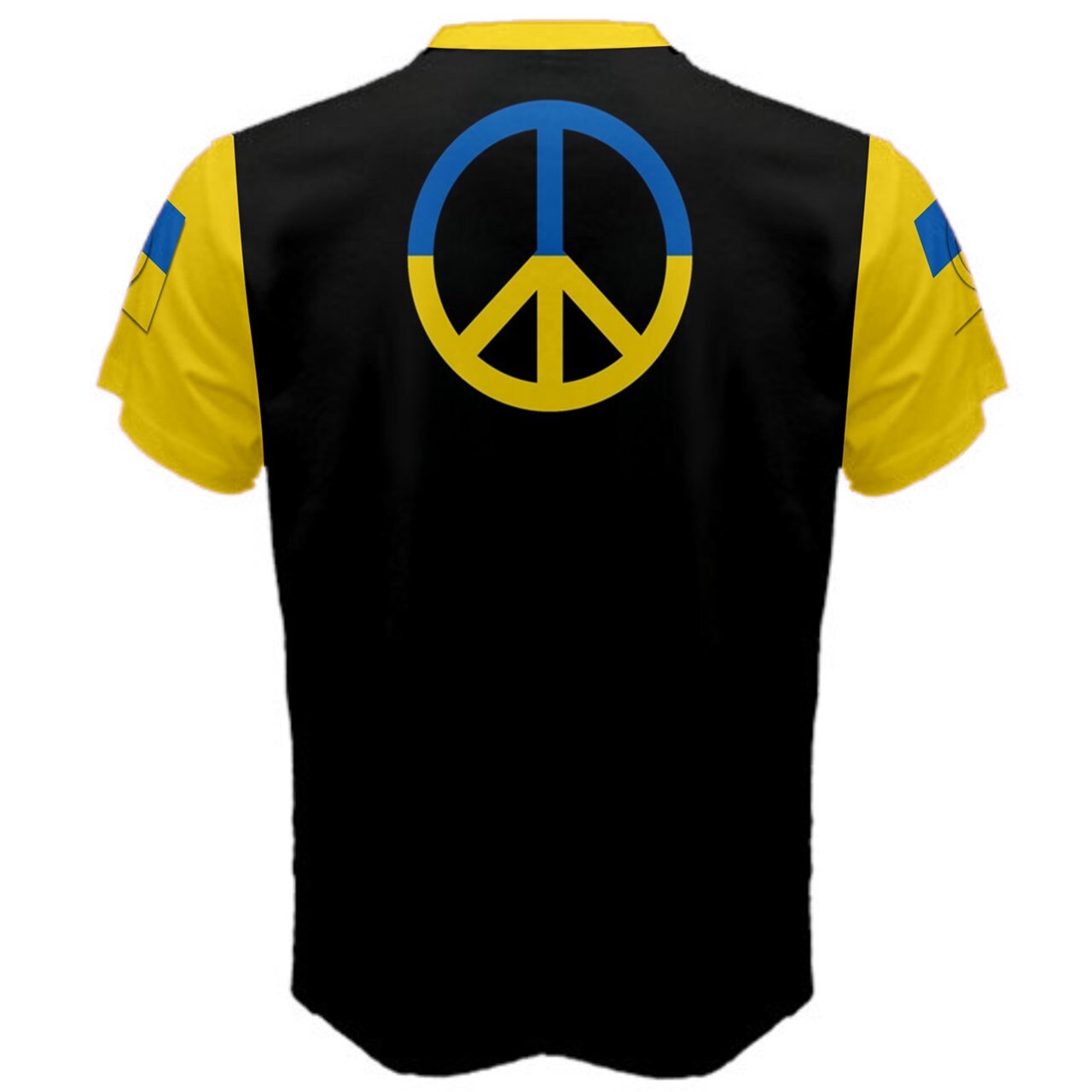 Peace In Ukraine Flag Peace Symbol Ukrainian T-shirt