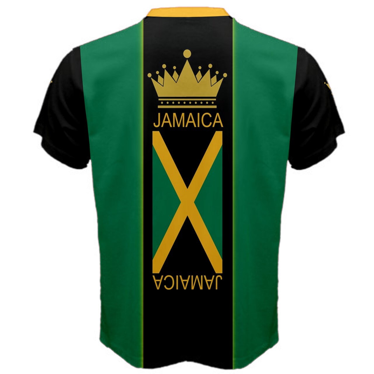 Jamaica King Crown Flag T-shirt