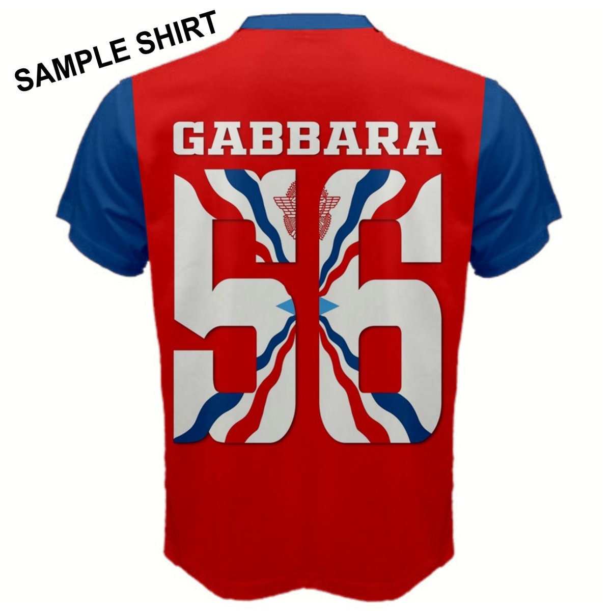 Assyria Custom Name Jersey Number Assyrian Empire Flag T-shirt
