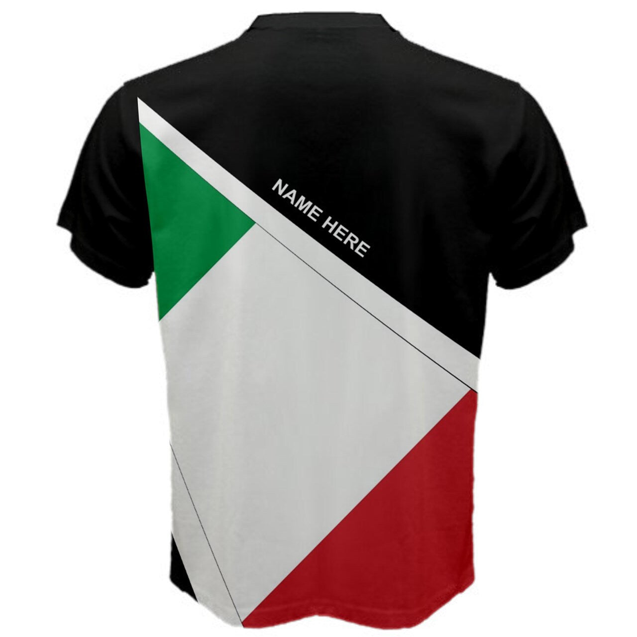 Custom Name Italy Flag Coat of Arms Men's or Kids T-shirt