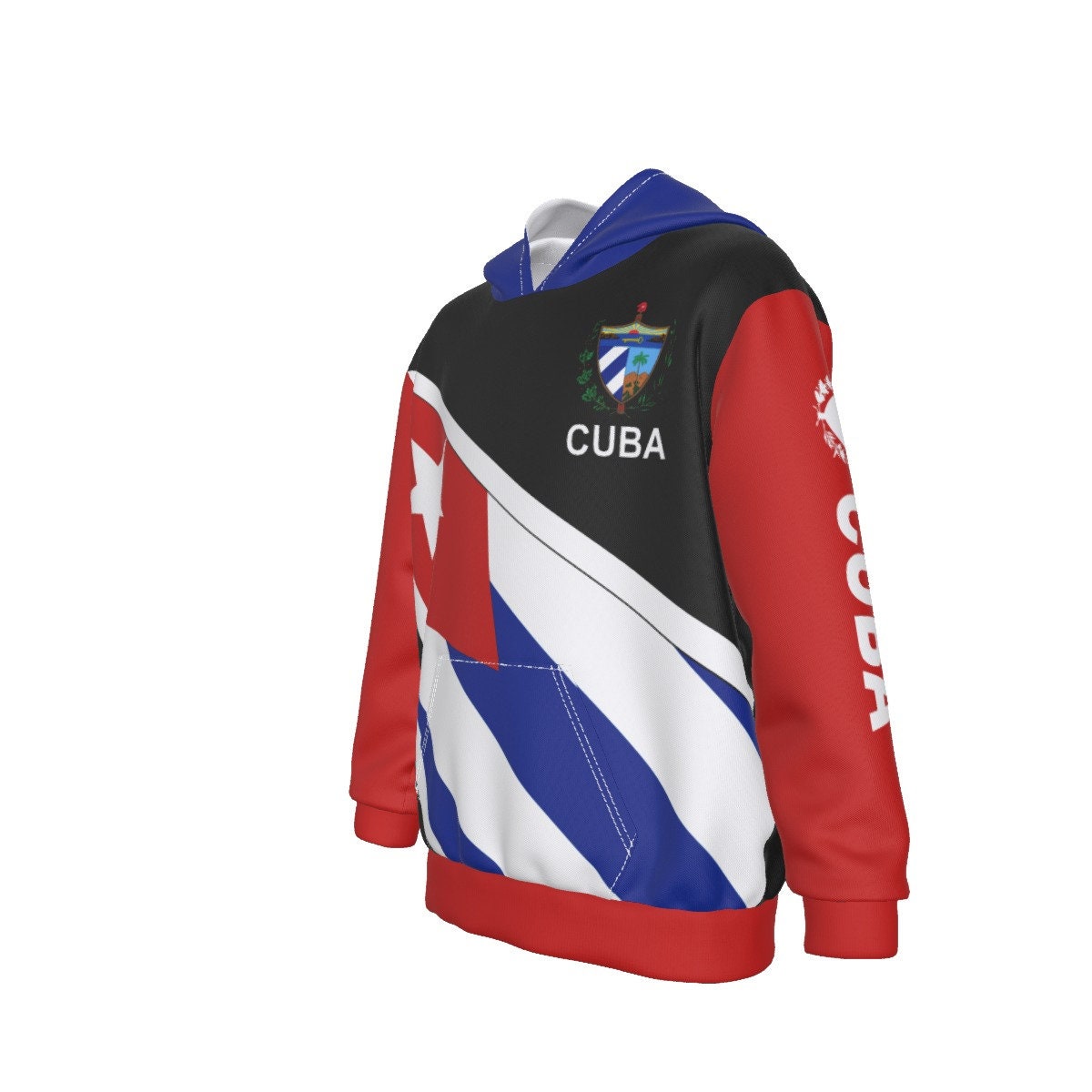 Cuba Coat of Arms Oversized Kid's Hoodie