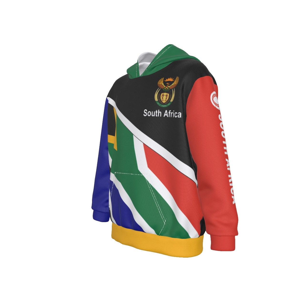 South Africa Coat of Arms Oversized Kid's Hoodie