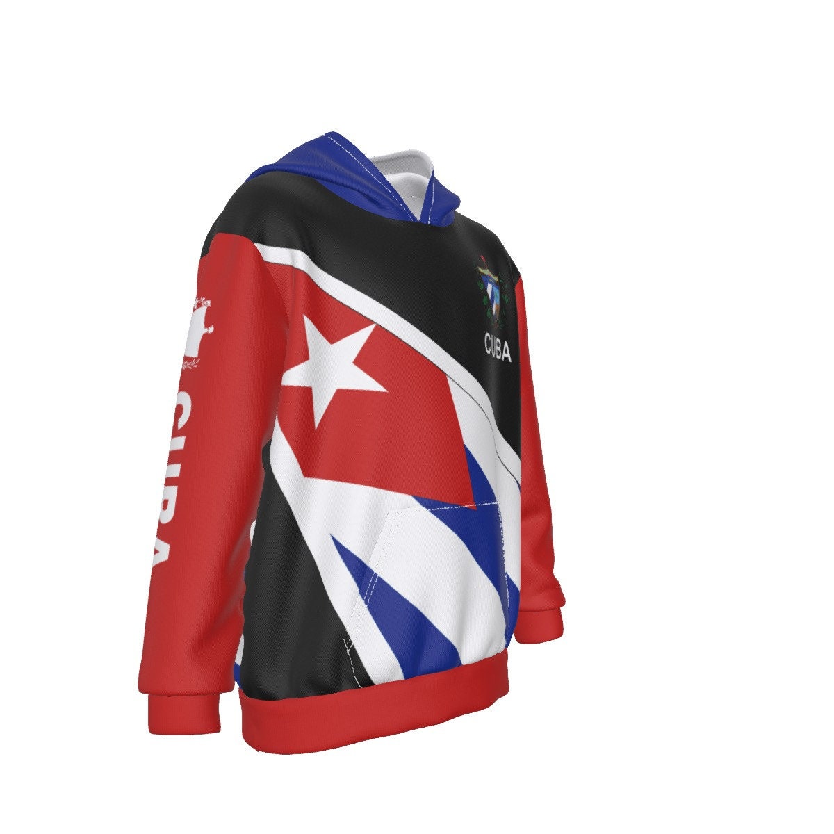 Cuba Coat of Arms Oversized Kid's Hoodie