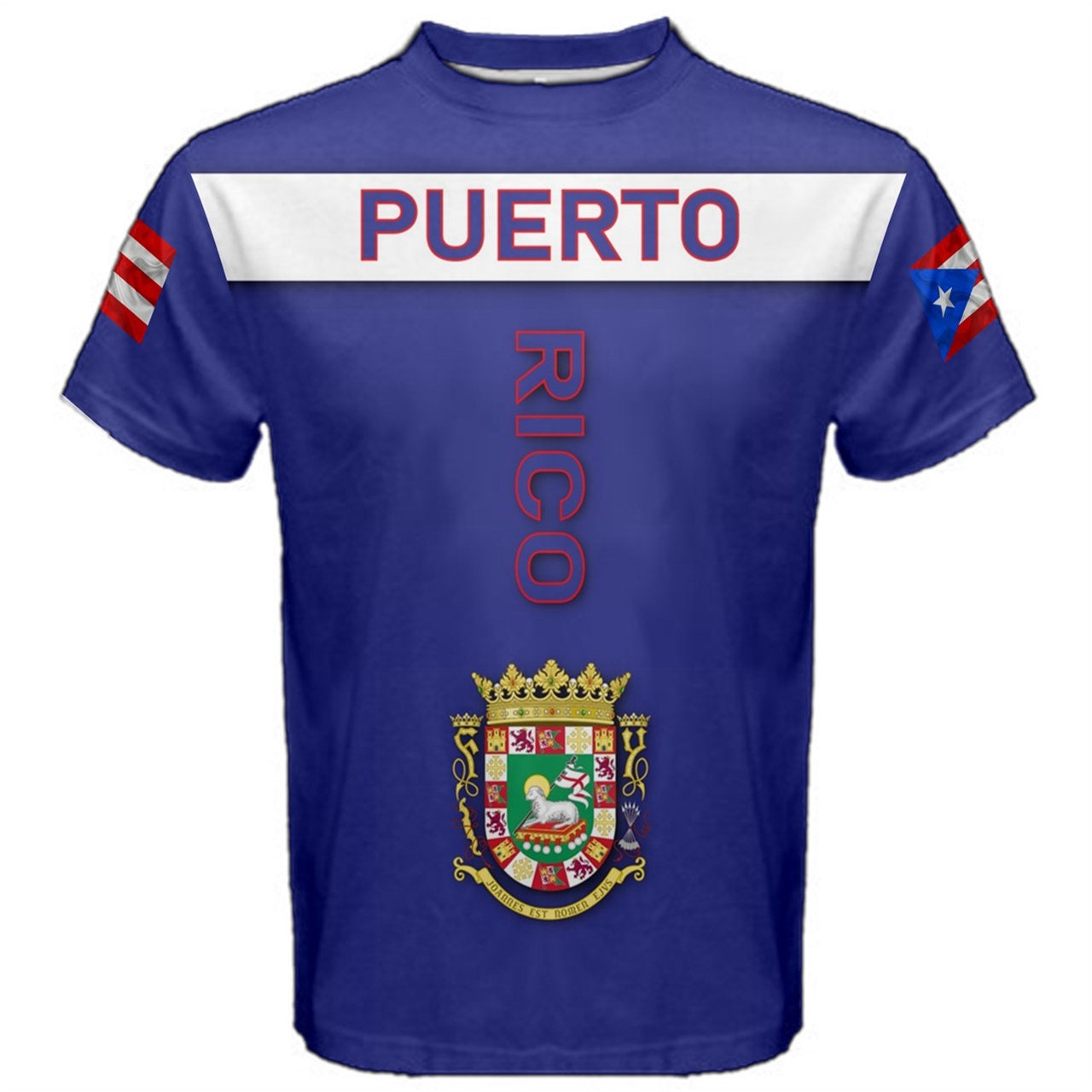 Puerto Rico Flag T-shirt Many Colors Available