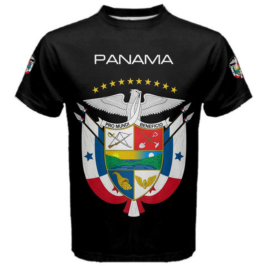 Panama National Flag Text T-shirt