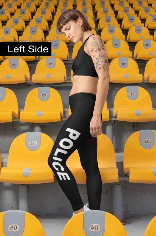 Police Yoga Pants Leggings