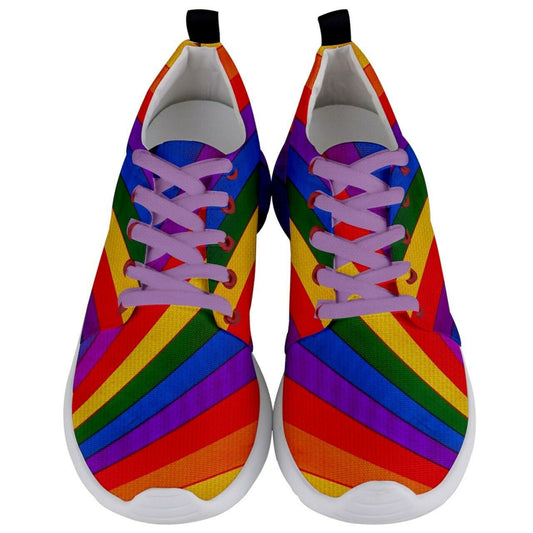 Unique Rainbow Pride Flag Shoes