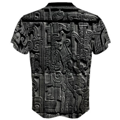 Mayan Stone Carving T-shirt