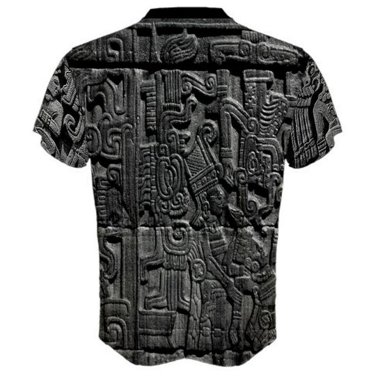 Mayan Stone Carving T-shirt