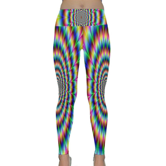 Optical Illusion Trippy Ladies Leggings