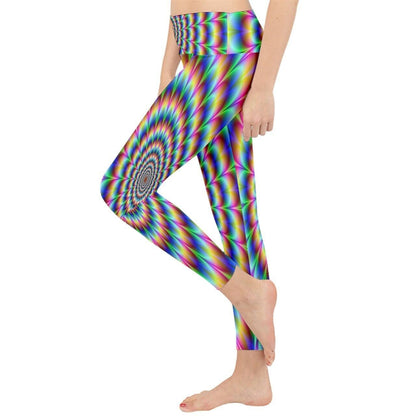 Optical Illusion Trippy Ladies Leggings