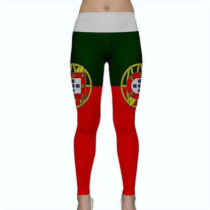 Portugal Flag Yoga Pants Legging