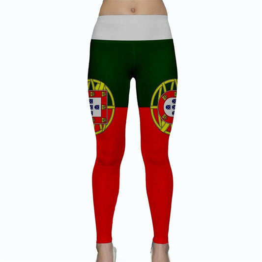 Portugal Flag Yoga Pants Legging