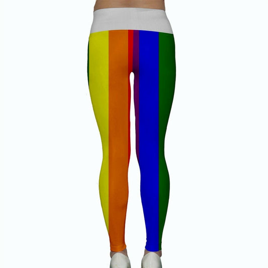 Gay Pride Rainbow Flag Yoga Pants Leggings