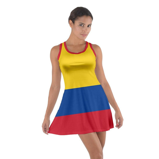 Colombia Sleeveless Racerback Dress