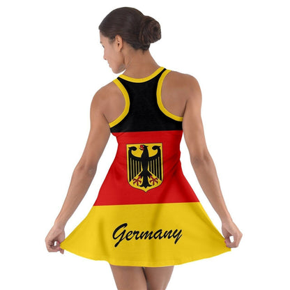 Germany Flag Racerback Dress