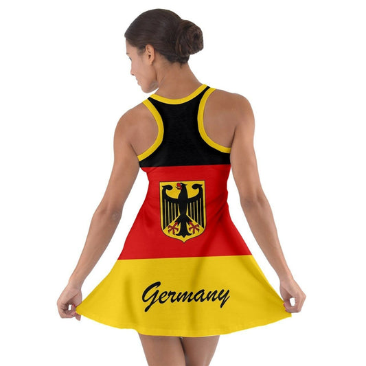 Germany Flag Racerback Dress