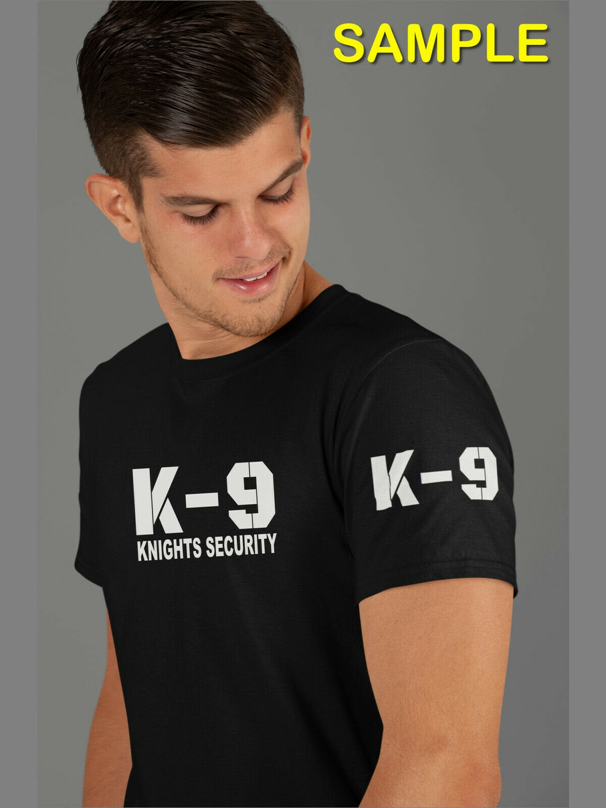 Add Custom Text To K-9 Police Officer Training Agencies T-shirt